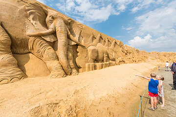 Sandskulpturfestival Søndervig