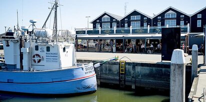 Byferie ved Hvide Sande Havn