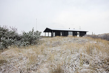 Ferienhaus im Winter in Dänemark