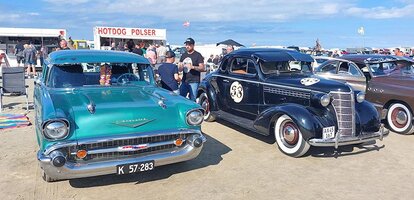 Oldtimer auf dem Römö Motor Festival