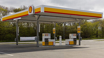 Tankstellen-Shell-Daenemark