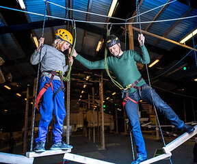 Jungle Fun klatrepark i Oksbøl