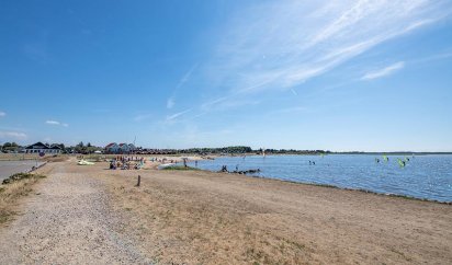 bork Havn Strand am Ringkøbing Fjord