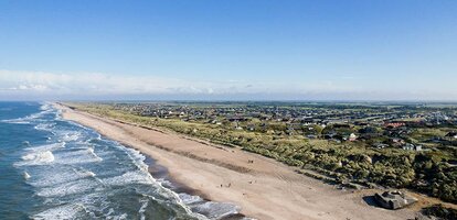 Søndervig Strand von Oben