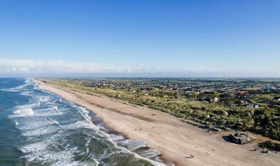 Søndervig Strand von Oben