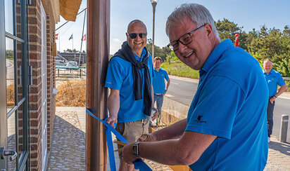 Einweihung des neuen Büros in Henne Strand