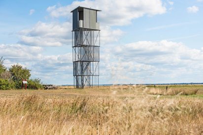 Aussichtssturm auf der Halbinsel Tipperne