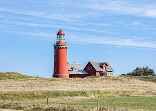 Bovbjerg Fyr Leuchtturm in Dänemark