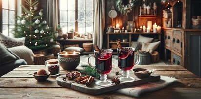 Dänischer Weihnachtsglühwein (Julegløgg)