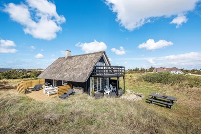 Højt til himlen og ro i sjælen – typisk vejr i Bjerregård - sommerhus B2406