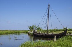 Wikingerboot_in_Bork_Havn_Daenemark