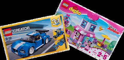 Gewinne diese Lego-Schachteln