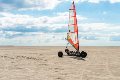 Strandsurfing auf Römö