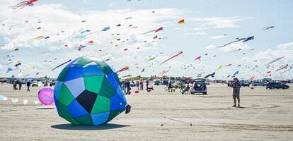 Römö Drachenfestival (Dragefestival) in Dänemark