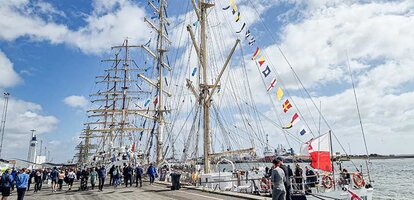 Dänemarks grösstes maritimes Volksfest: Tall Ships Races in Esbjerg