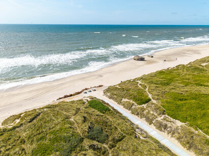 Strandzugang in Vedersø Klit