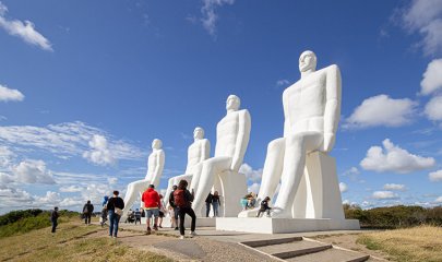Der Mensch am Meer – Esbjergs ikonisches Wahrzeichen in Sædding
