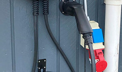 Ladestation til elbil