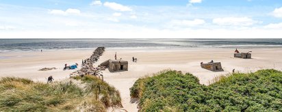 Alte Bunker des Atlantikwalls in Blåvand