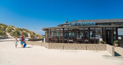 Café Stranden am Strand in Henne Strand