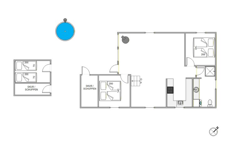 Ferienhaus 20123 in Fyrrelunden 12, Jegum Ferieland - Bild #5