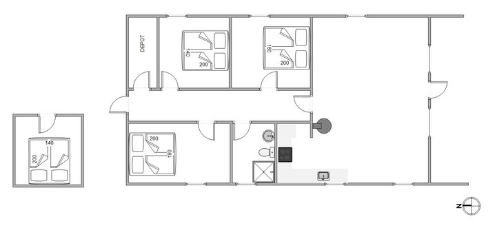 Ferienhaus 20144 in Blomstervangen 45, Jegum Ferieland - Bild #13