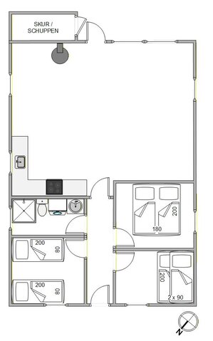 Sommerhus 20199 på Nøddehaven 61, Jegum Ferieland - Billede #13