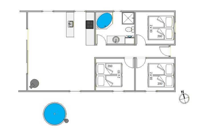 Sommerhus 20200 på Brombærvangen 4, Jegum Ferieland - Billede #13