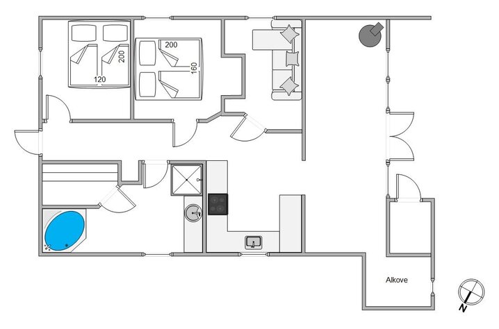 Sommerhus 20273 på Fyrrelunden 61, Jegum Ferieland - Billede #13