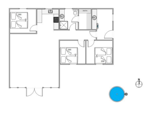 Sommerhus 20295 på Blomstervangen 161, Jegum Ferieland - Billede #13