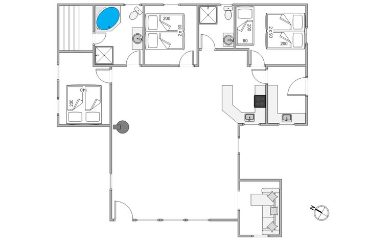 Sommerhus 20323 på Blomstervangen 84, Jegum Ferieland - Billede #13