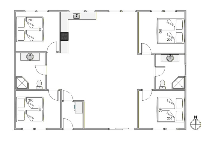 Ferienhaus 20325 in Blomstervangen 121, Jegum Ferieland - Bild #0