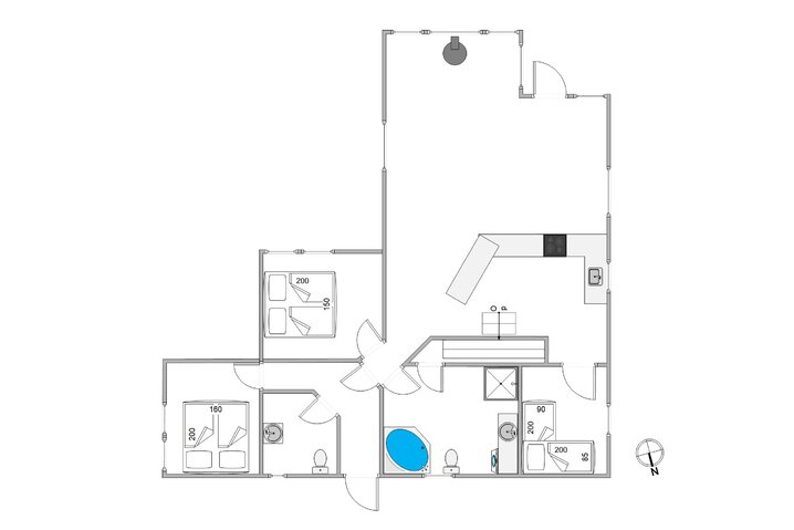 Ferienhaus 20329 in Fyrrelunden 50, Jegum Ferieland - Bild #5