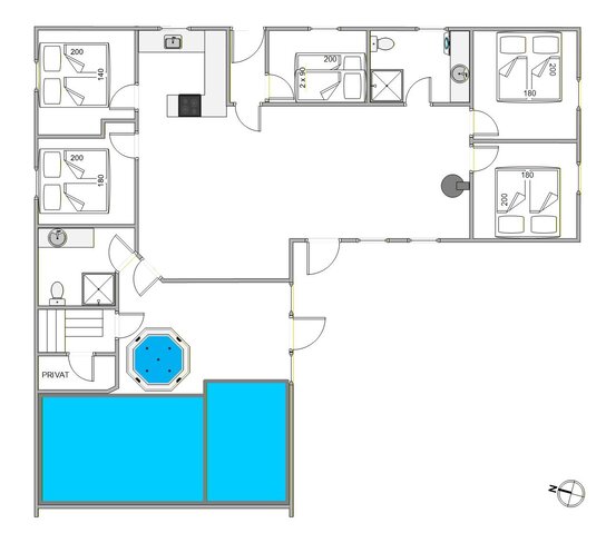 Ferienhaus 20369 in Birkelunden 32, Jegum Ferieland - Bild #5
