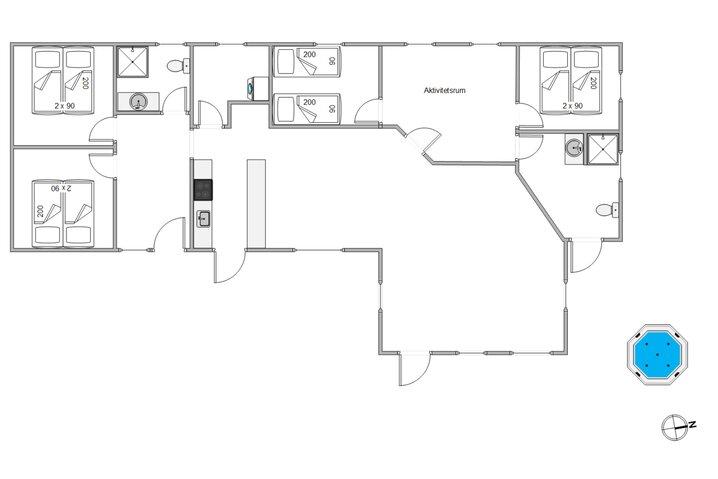 Sommerhus 20384 på Hybenvangen 30, Jegum Ferieland - Billede #13