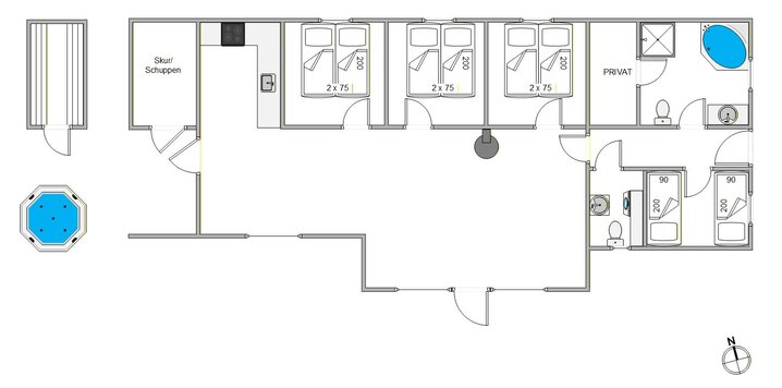 Ferienhaus 20396 in Fyrrelunden 23, Jegum Ferieland - Bild #13