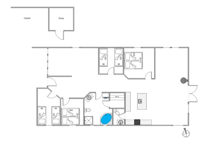 Sommerhus 20445 på Blomstervangen 78, Jegum Ferieland - Billede #13