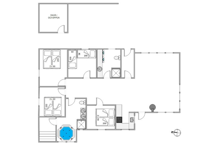 Sommerhus 20446 på Solbærvangen 11, Jegum Ferieland - Billede #5
