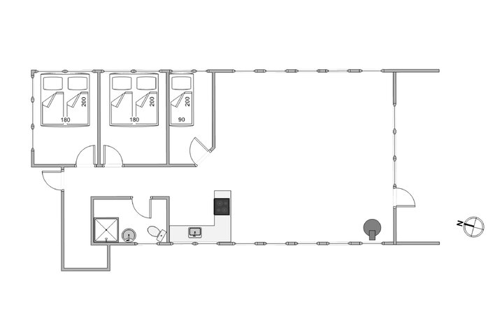 Ferienhaus 20497 in Birkelunden 11, Jegum Ferieland - Bild #13