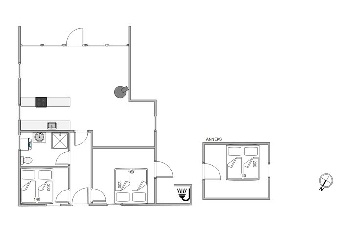 Ferienhaus 20540 in Solbærvangen 9, Jegum Ferieland - Bild #13