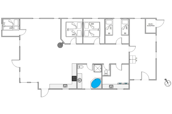 Sommerhus 20581 på Fyrrelunden 32, Jegum Ferieland - Billede #13