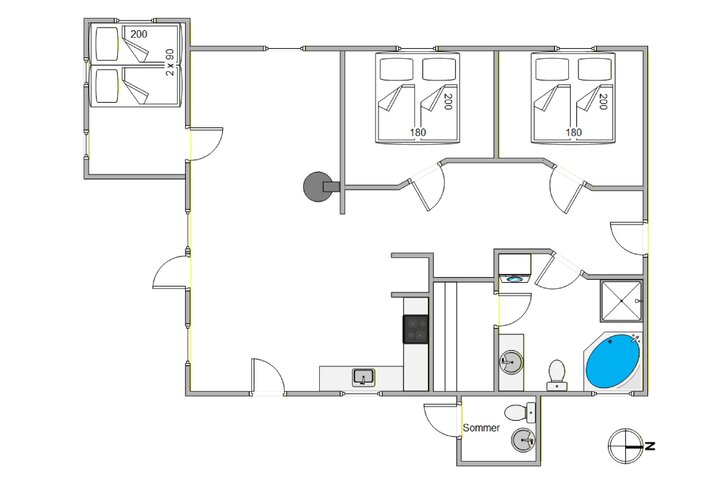 Sommerhus 20616 på Blomstervangen 148, Jegum Ferieland - Billede #13