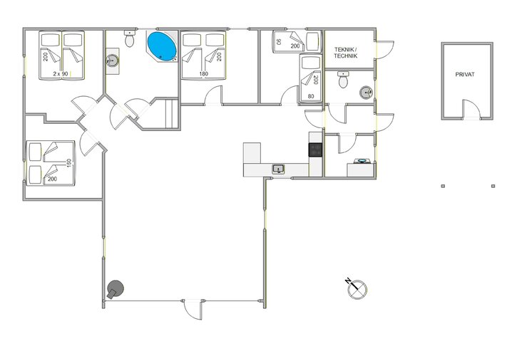 Ferienhaus 20622 in Egelunden 26, Jegum Ferieland - Bild #13