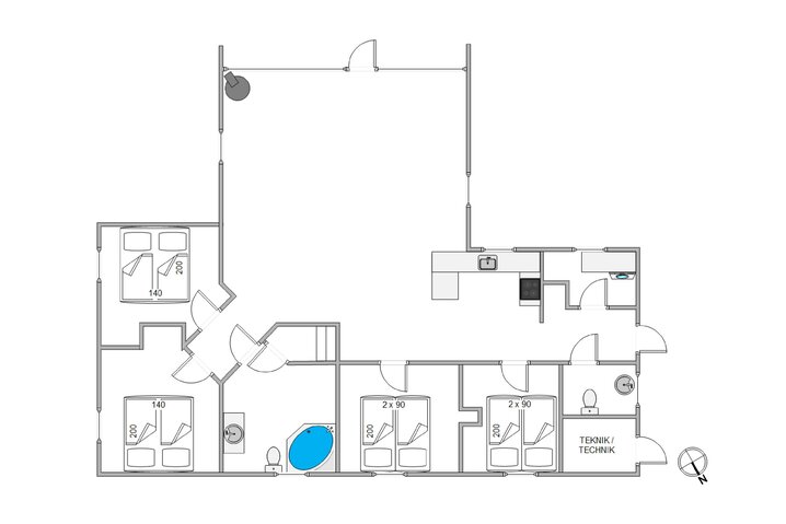 Ferienhaus 20627 in Egelunden 18, Jegum Ferieland - Bild #0