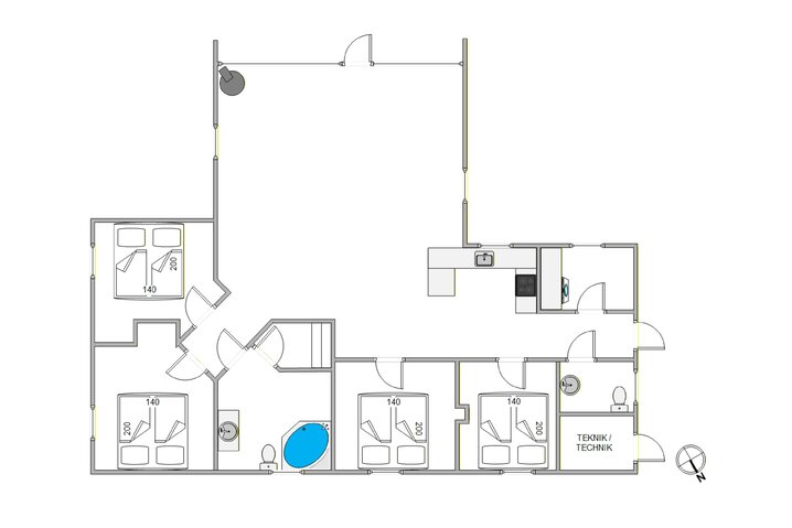 Ferienhaus 20627 in Egelunden 18, Jegum Ferieland - Bild #13