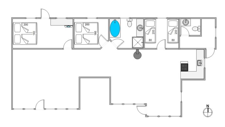 Sommerhus 20675 på Møllevangen 44, Jegum Ferieland - Billede #13