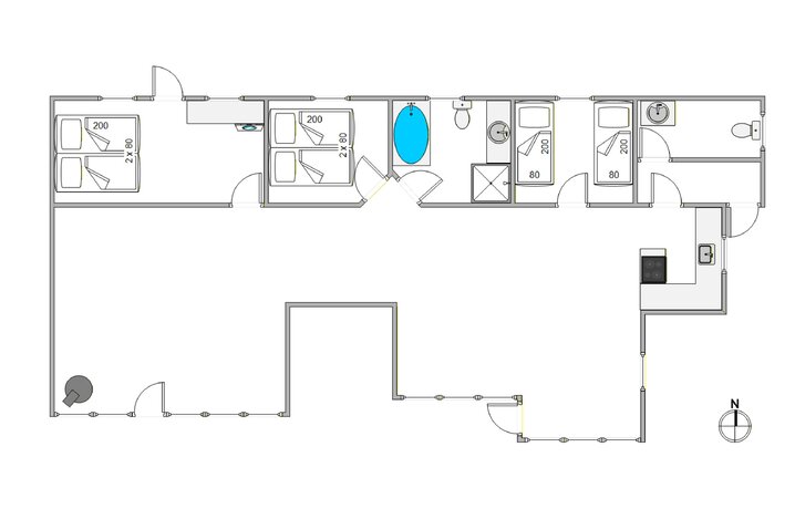 Sommerhus 20675 på Møllevangen 44, Jegum Ferieland - Billede #5
