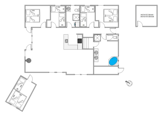 Ferienhaus 20685 in Brombærvangen 8, Jegum Ferieland - Bild #0