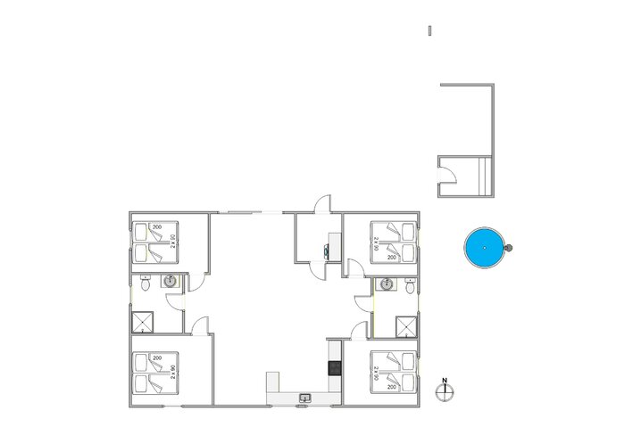Sommerhus 20686 på Blåbærvangen 9, Jegum Ferieland - Billede #13