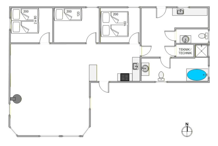 Sommerhus 20718 på Solbærvangen 5, Jegum Ferieland - Billede #5